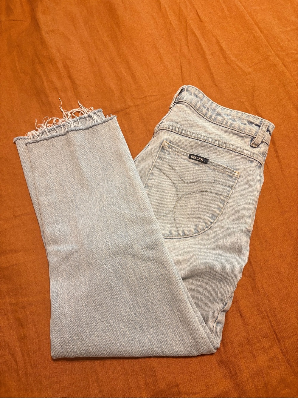 ROLLA'S High Rise Dusters Slim Eco Erin Blue - Picture 3 of 9